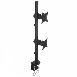 Techly ICA-LCD-350-D Flachbildschirm-Tischhalterung 68,6 cm (27") Tisch/Bank Schwarz