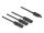 DELOCK DL4 Solar Splitter Kabel 1XBuchse zu 3xStecker 35cm