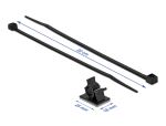 DELOCK Kabelklemme 25 x 18 mm mit KBI L 300 x B 4,8 mm