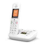 Gigaset E390A DECT-Telefon Anrufer-Identifikation Weiß