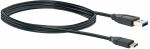 Schwaiger CK 3141 USB Kabel USB 3.2 Gen 1 (3.1 Gen 1) 1 m USB A USB C 5 Gbit/s Schwarz