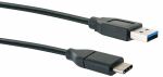 Schwaiger CK 3141 USB Kabel USB 3.2 Gen 1 (3.1 Gen 1) 1 m USB A USB C 5 Gbit/s Schwarz