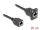 DELOCK D-Typ RJ45 Kabel Buchse zu Buchse Cat.5e SW 20 cm