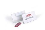 Durable Namensschild mit Magnet 40 x 75 mm