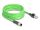 DeLOCK M12 Kabel D-kodiert 4 Pin Stecker zu RJ45 Stecker PUR (TPU) 5 m