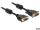 DeLOCK DVI-D/DVI-D 1m DVI-Kabel Schwarz