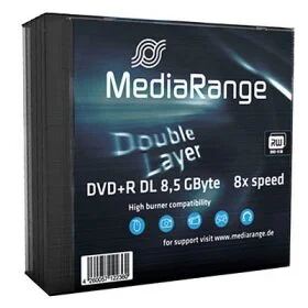MediaRange MR465 DVD-Rohling 8,5 GB DVD+R DL 5 Stück(e)