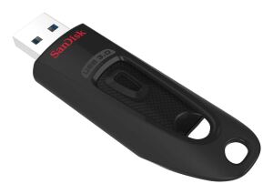 SanDisk Ultra USB-Stick 64 GB USB Typ-A 3.2 Gen 1 (3.1 Gen 1) Schwarz