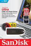 SanDisk Ultra USB-Stick 64 GB USB Typ-A 3.2 Gen 1 (3.1 Gen 1) Schwarz