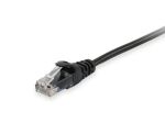 Equip Cat.6A U/UTP-Patchkabel, 1m, Schwarz