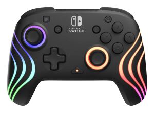 PDP Afterglow Wave Schwarz USB Gamepad Analog / Digital Nintendo Switch, Nintendo Switch Lite, Nintendo Switch OLED