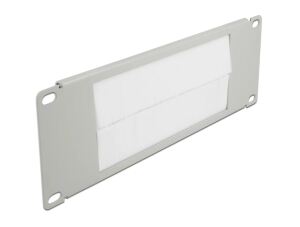 DELOCK 10" Kabelmanagement Bürstenleiste 2 HE grau