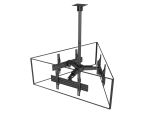 Equip 37"-65" Dreifach TV-Deckenhalterung
