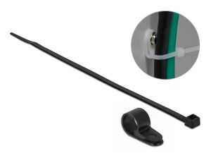DELOCK Befestigungsschelle 15,8 mm mit KBI 350x4,8mm schwarz