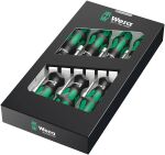 Wera 395 HO/7 SM Set Gerader Schraubendreher