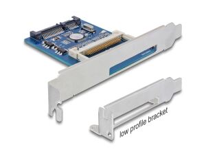 DELOCK Card Reader SATA 22Pin -> CF Card I/II mit Slotble intern