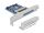 DELOCK Card Reader SATA 22Pin -> CF Card I/II mit Slotble intern