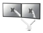 Neomounts DS70-250WH2 Monitorarm 17-32" - Gasfeder - Topfix - 180°-Stopp