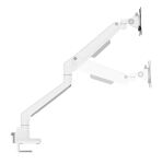 Neomounts DS70-250WH2 Monitorarm 17-32" - Gasfeder - Topfix - 180°-Stopp