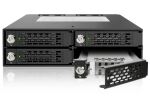 Icy Dock MB994TK-B Hard Drive Backplane Speicherlaufwerkbehälter Schwarz, Silber