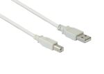 Alcasa USB 2.0 A/B, 0.25m USB Kabel 0,25 m USB A USB B...