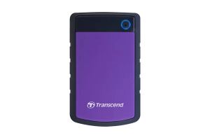 Transcend StoreJet 25H3 Externe Festplatte 4 TB 2.5" USB 3.2 Gen 1 (3.1 Gen 1) Schwarz, Violett
