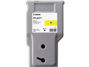 Canon PFI-207 Y Druckerpatrone 1 Stück(e) Original Gelb