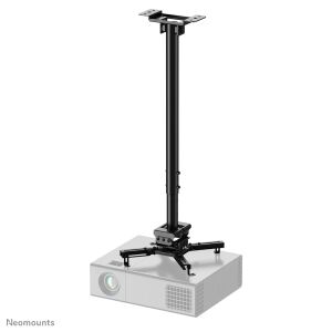 Neomounts CL25-550BL1 Beamer Deckenhalterung - H 74,5-114,5 cm - einfache Installation - volle Bewegung