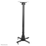 Neomounts CL25-550BL1 Beamer Deckenhalterung - H 74,5-114,5 cm - einfache Installation - volle Bewegung