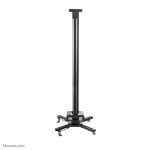 Neomounts CL25-550BL1 Beamer Deckenhalterung - H 74,5-114,5 cm - einfache Installation - volle Bewegung