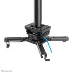 Neomounts CL25-550BL1 Beamer Deckenhalterung - H 74,5-114,5 cm - einfache Installation - volle Bewegung