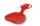 Jamara 460372 Schlitten Teller-Schlitten Rot Kunststoff