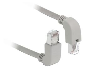 Delock Netzwerkkabel RJ45 Cat.6 SFTP gewinkelt 1m