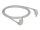 Delock Netzwerkkabel RJ45 Cat.6 SFTP gewinkelt 1m
