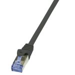LogiLink 0.5m Cat.6A 10G S/FTP Netzwerkkabel Schwarz 0,5...