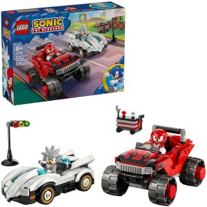 Lego Sonic Silvers Auto vs. Knuckles Monstertruck--77118