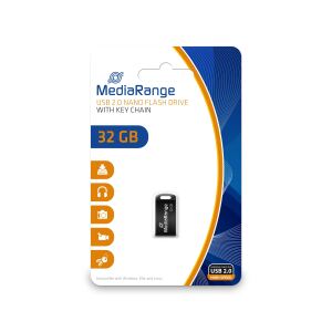 MediaRange MR922 USB-Stick 32 GB USB Type-A / Micro-USB 2.0 Schwarz