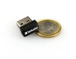 Verbatim Store n Stay NANO - USB-Stick 16 GB - Schwarz