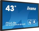 iiyama TF4339AS-B1AG Computerbildschirm 108 cm (42.5") 3840 x 2160 Pixel 4K Ultra HD LED Touchscreen Schwarz