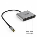 Inca ITPC-4T Schnittstellen-Hub USB 3.2 Gen 1 (3.1 Gen 1) Type-C Aluminium