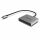 Inca ITPC-4T Schnittstellen-Hub USB 3.2 Gen 1 (3.1 Gen 1) Type-C Aluminium