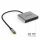 Inca ITPC-4T Schnittstellen-Hub USB 3.2 Gen 1 (3.1 Gen 1) Type-C Aluminium