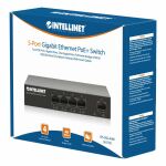 Intellinet 561792 Netzwerk-Switch Gigabit Ethernet (10/100/1000) Power over Ethernet (PoE) Schwarz