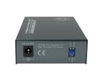 LevelOne Gigabit RJ45 zu SC Mediakonverter, PoE PSE, Multi-Mode Glasfaser, 0.5km
