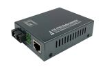 LevelOne Gigabit RJ45 zu SC Mediakonverter, PoE PSE, Multi-Mode Glasfaser, 0.5km