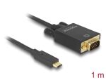 DELOCK Kabel USB Type-C St > VGA St (DP Alt Mode) 1m...