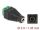 DeLOCK Adapter DC 1,35 x 3,5 mm Buchse > Terminalblock 2 Pin