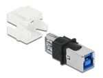 DELOCK Keystone Modul USB 3.0 A Buchse > USB 3.0 B Buchse W