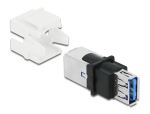 DELOCK Keystone Modul USB 3.0 A Buchse > USB 3.0 B Buchse W