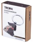 TROIKA Dog & Doggy Schlüsselring Braun
